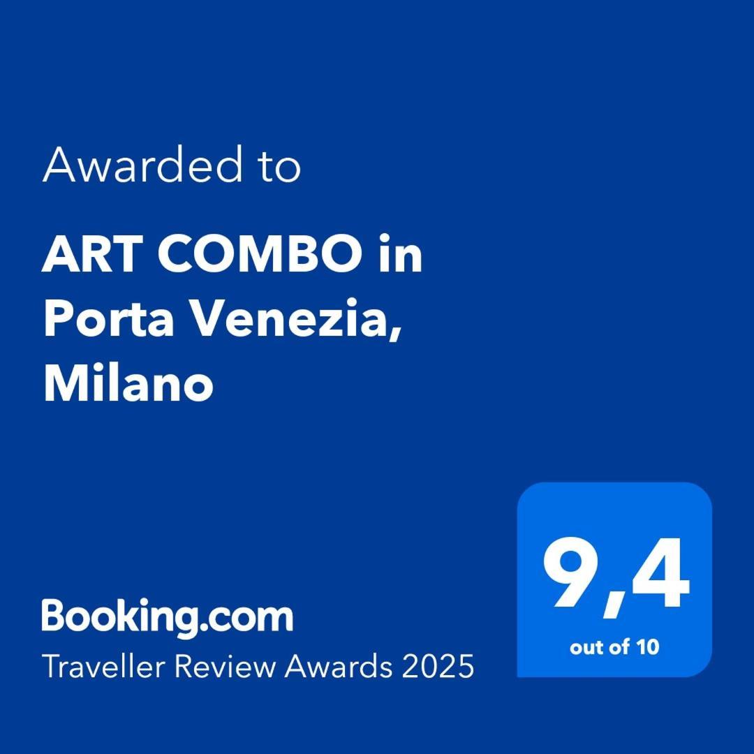Art Combo In Porta Venezia, Milano Apartment ภายนอก รูปภาพ